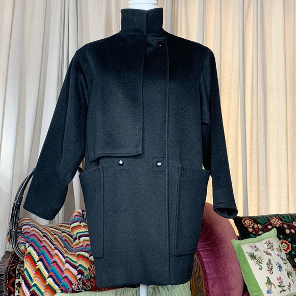 80s Funnel Coat, Union Label - Picture 1 of 10